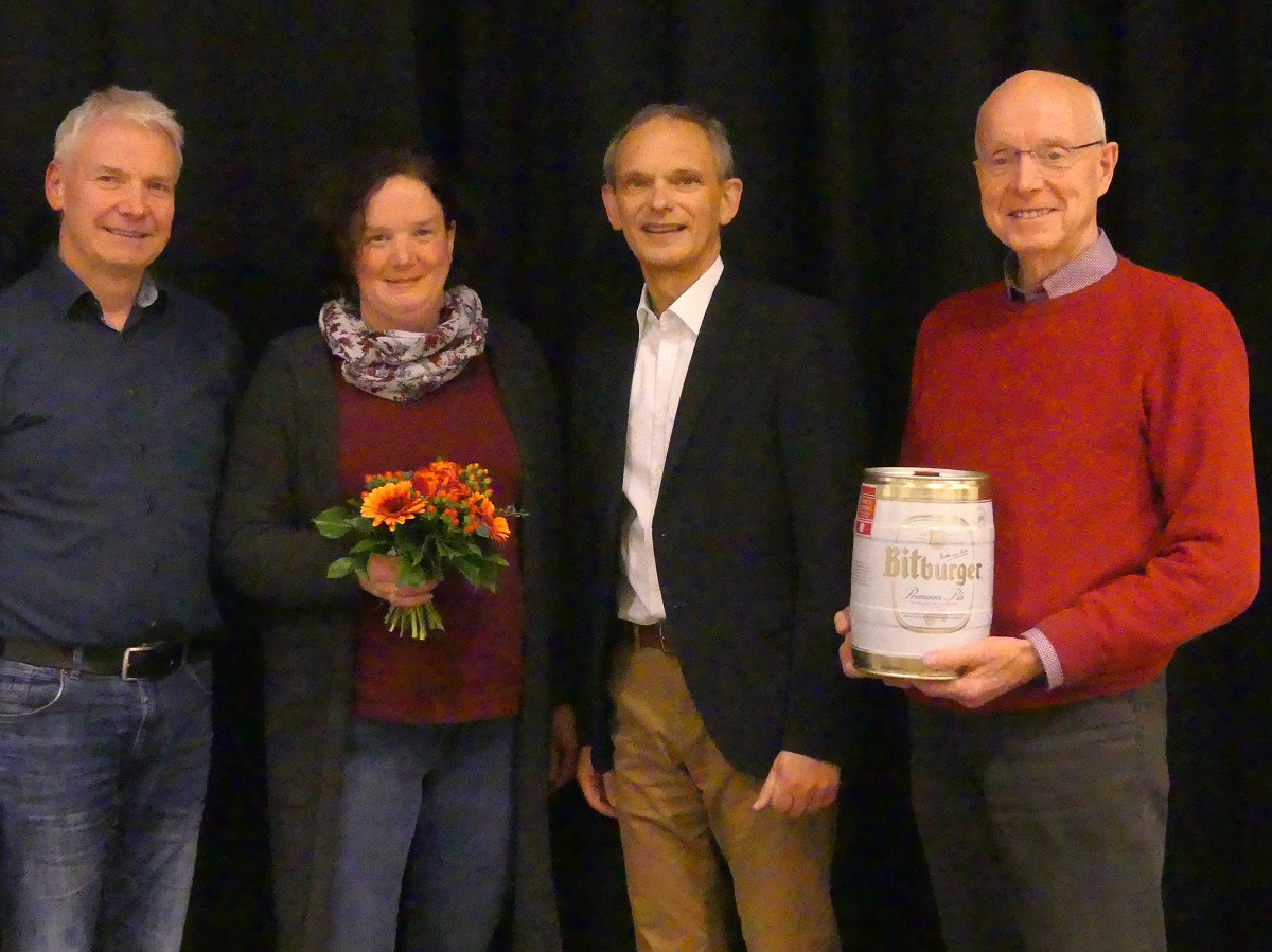 Hermann Rotthowe scheidet nach 16-jähriger Schriftführer-Tätigkeit im Rahmen der Jahreshauptversammlung am 10.03. aus dem Vorstand aus